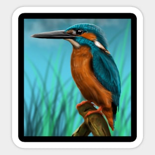 King Fisher Sticker